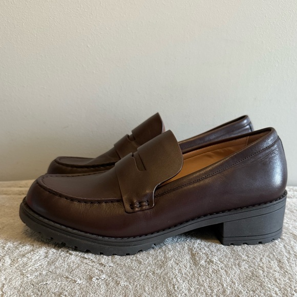 Cole Haan Shoes - COLE HAAN‎ Camea Lug Penny Loafer Women's Madeira Leather 10